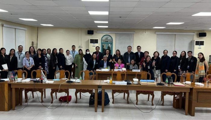 Prof. Aurora de Dios as panel for the CEDAW Mock Revalida organized by the Philippine Commission on Women