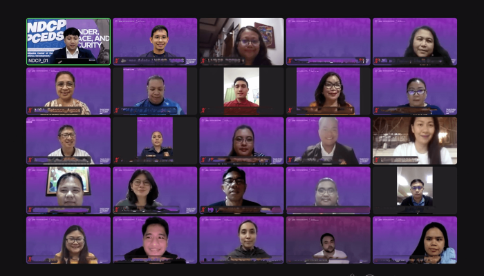 The National Defense College of the Philippines partnered with WAGI for a short course on Gender Analysis of Violence and Security (GAVS) 2
