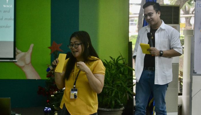 The Quezon City Gender and Development office commissioned WAGI to conduct a GAD Training of Trainers 3