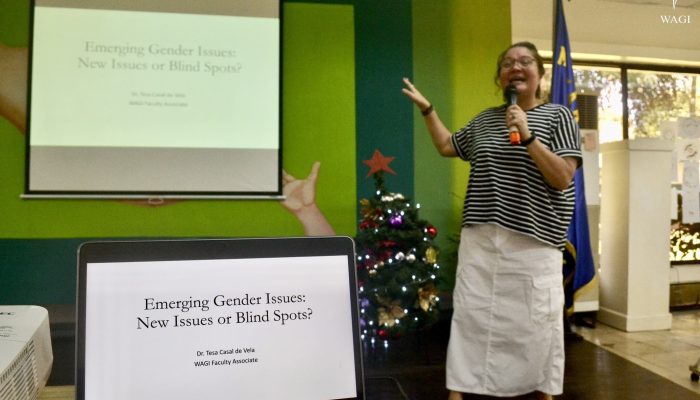 The Quezon City Gender and Development office commissioned WAGI to conduct a GAD Training of Trainers 6