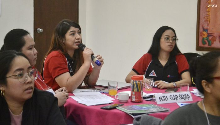 The Quezon City Gender and Development office commissioned WAGI to conduct a GAD Training of Trainers 7