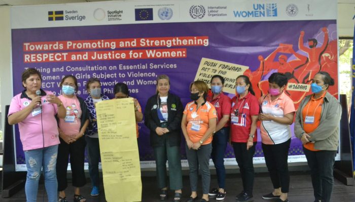 Training and Consultation on Essential Services for Women and Girls Subject to Violence 2
