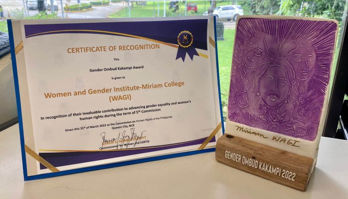 WAGI Awarded