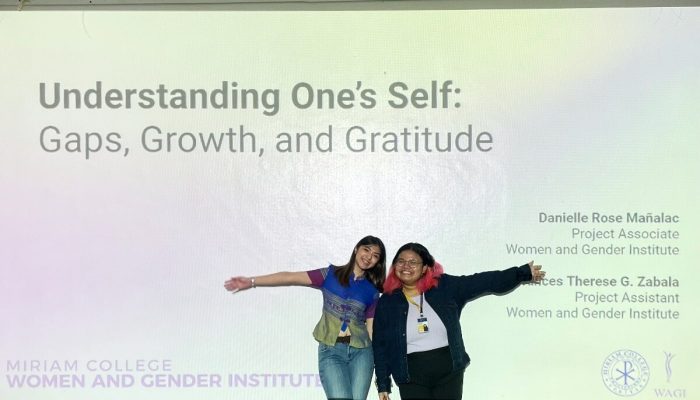 WAGI was invited for a session on Gaps, Growth and Gratitude for the HEU 1
